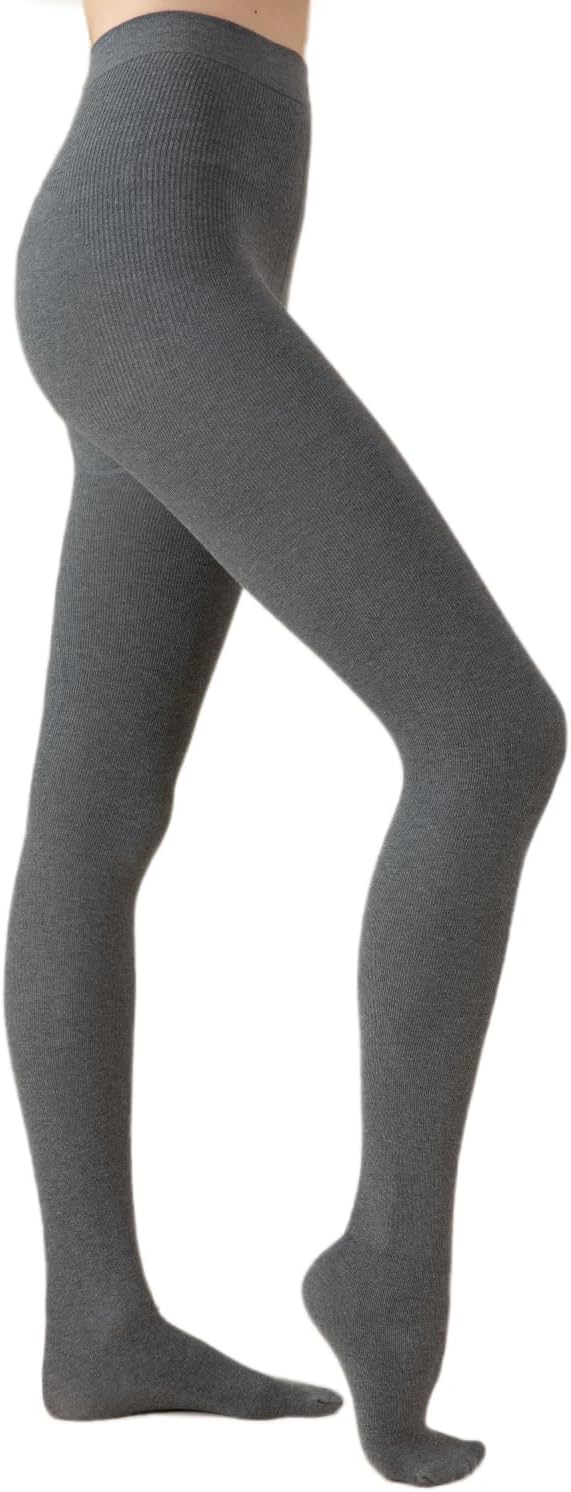 Ms.Myland Women's Sweater Tights, Soft Nylon Regular Multicolour